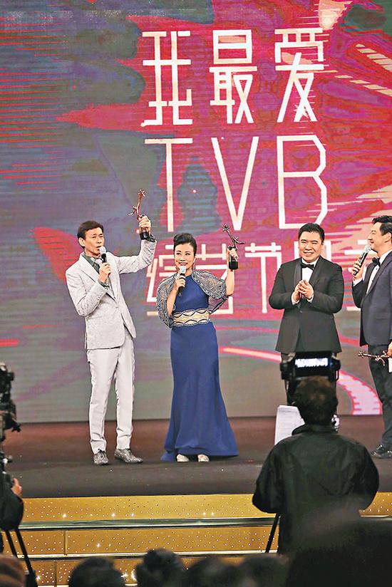 无线星和电视大奖:汪明荃封后陈展鹏视帝|TVB