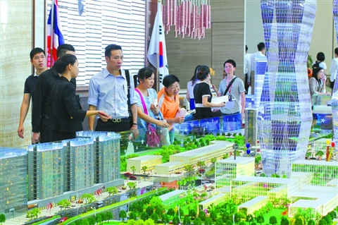 2015禅城房博会来客如潮 有楼盘称欲涨价_佛
