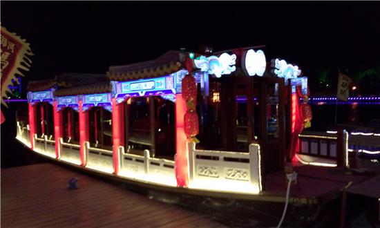 夜游老家水系，看槳聲燈影里的大宋御河