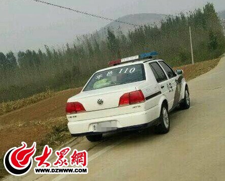 路边停放的警车（图片来源于网络）