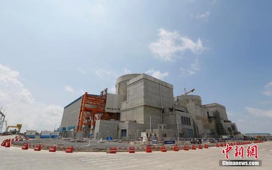 中国西部首座核电站1号机组并网发电(图)|核电