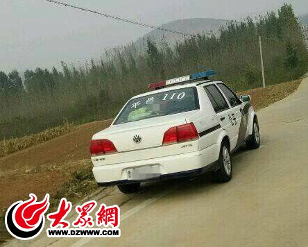 路边停放的警车（图片来源于网络）