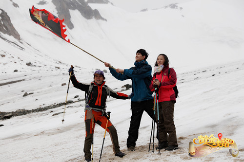 马可祁连山登顶