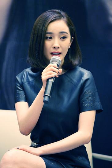 杨幂谈演盲女感受