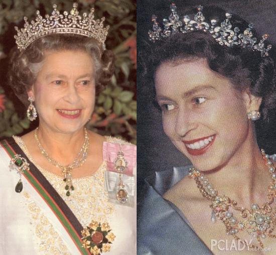英女王戴大不列颠及爱尔兰之女王冠
