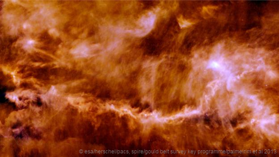 金牛座分子云内的一个纤维结构