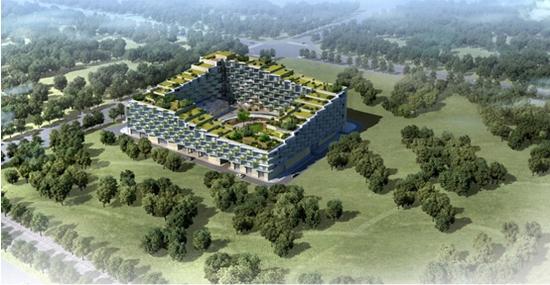 老年人服務中心鳥瞰圖