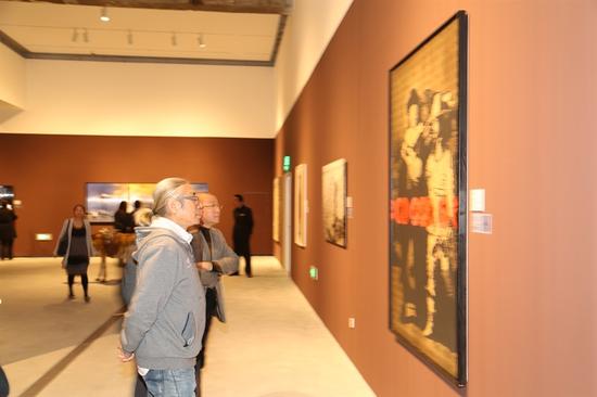 《眼睛与心灵:印度当代艺术新的介入》展 展览现场