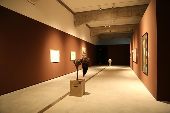 《眼睛与心灵:印度当代艺术新的介入》展 展览现场