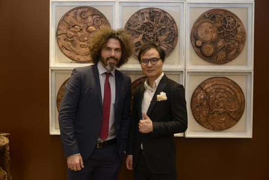 心有犀科技始人&CEO王潔明、品牌合始人Marco