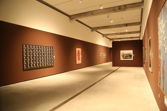 《眼睛与心灵：印度当代艺术新的介入》展 展览现场