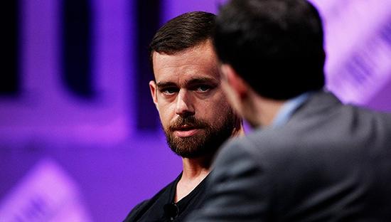 Twitter CEO Jack Dorsey。图片来源：视觉中国