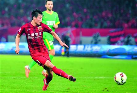 武磊力争实现本土射手王帽子戏法