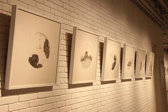 “隋丞当代水墨艺术展” 展览现场