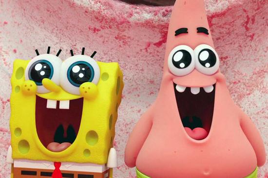 海绵宝宝派大星背景_图片素材