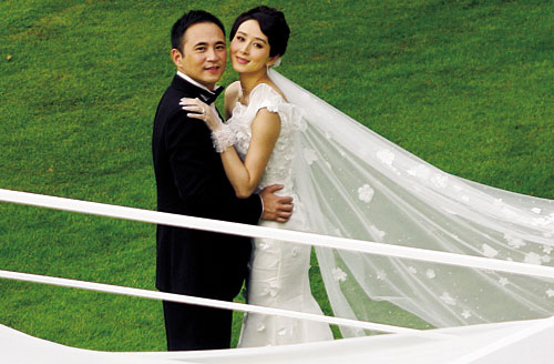 胡静婚纱_胡静婚纱照图片
