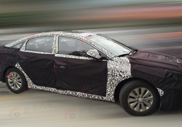 北现有望国产插电版新索纳塔 国内曝光