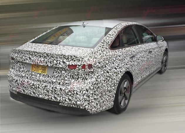 北现有望国产插电版新索纳塔 国内曝光