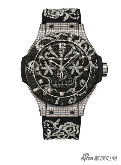 HUBLOT宇舶表Big Bang刺绣腕表-精钢镶钻-1