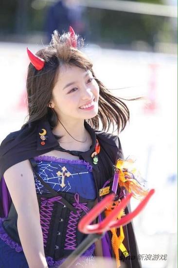 万圣节快乐 桥本环奈化身可爱小恶魔陪你过节_雷人囧图_新浪游戏_新浪网