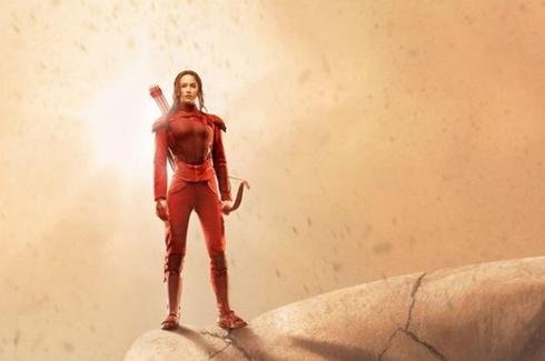 饥饿游戏发战袍海报 