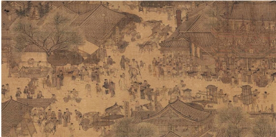 清明上河图(局部)