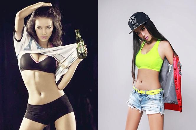 深圳烈豹炫舞团啦啦队队长写真