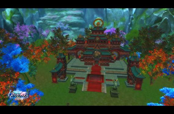 《完美国际2》“仙境奇园”家园截图