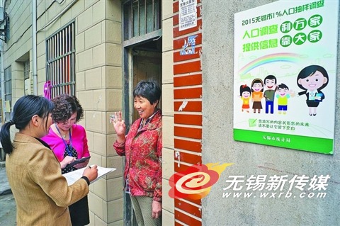 点击图片查看详情 一个人口调查员来到_调查员很潮 入户登记用PDA