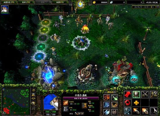 国内学生用《星际2》引擎重置《DOTA》