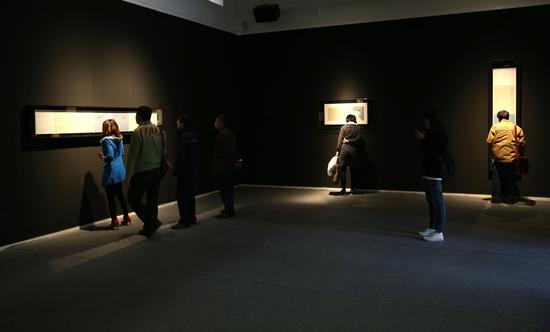 “绘事物语——杭春晖个展” 展览现场