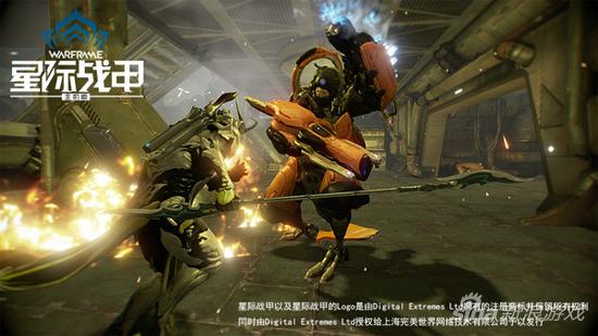 《星际战甲》warframe主机版游戏截图