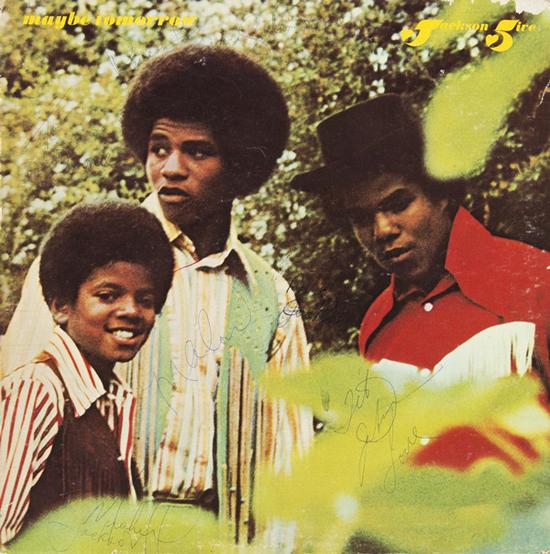 迈克 · 杰克逊五人组签名专辑（lot.41）起拍价：400 美元