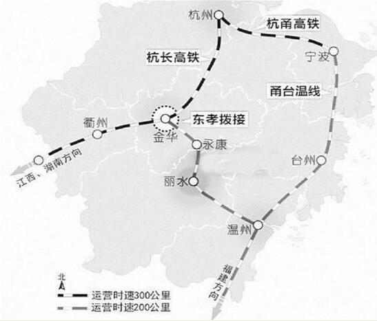 金丽温高铁下月开通 杭州到丽水温州仅2个小时