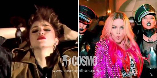 1982：“Everybody”；2015：“Bitch I’m Madonna”