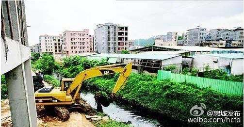 惠州小金口血河清理完毕 11家宝石厂被查处 _