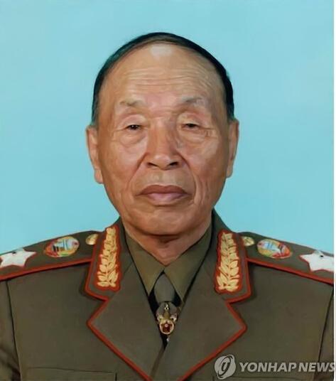 资料图片：朝鲜第一代革命元老、朝鲜人民军元帅李乙雪