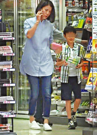 袁咏仪与儿子