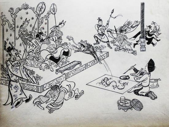 《神笔马良》插图