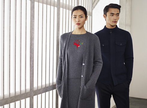 大表姐刘雯古灵精怪演绎ERDOS小猴衫|羊绒衫