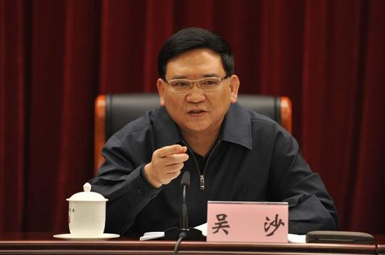 广州市市委原常委、政法委书记吴沙。