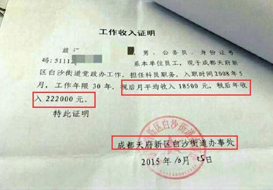 收入证明_收入证明 公务员(2)