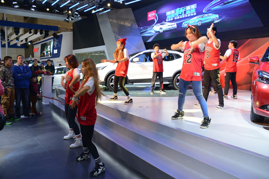 双车上市会活动现场