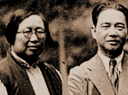 资料图:汪精卫与陈璧君