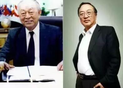 柳传志与父亲柳谷书(图片来源于网络)