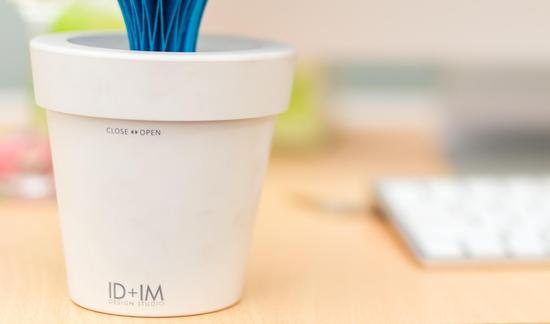 创意可爱加卖萌 韩国Nanum爱心盆栽加湿器开