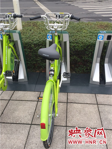 鄭東新區(qū)投放的公共自行車