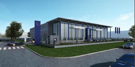 据说,南京江北地区也开了一家奔驰4S店_南京