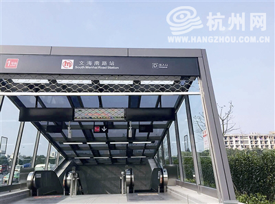 杭州地铁1号线下沙延伸段预计年底试运营(图)