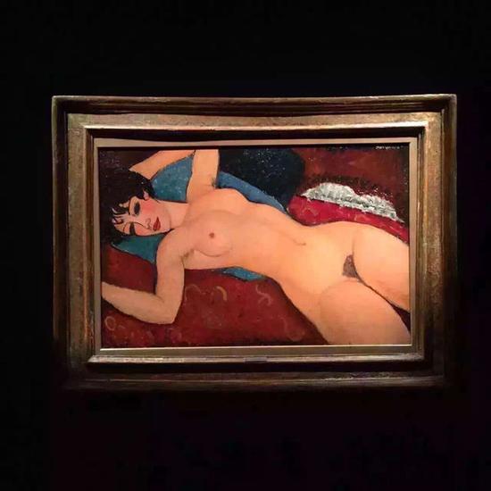 莫迪利安尼《侧卧的裸女》（1917-18），成交价1.7亿美元